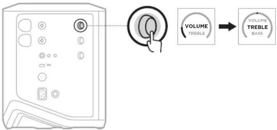 BOSE S1 Pro - Juster diskanten - 1