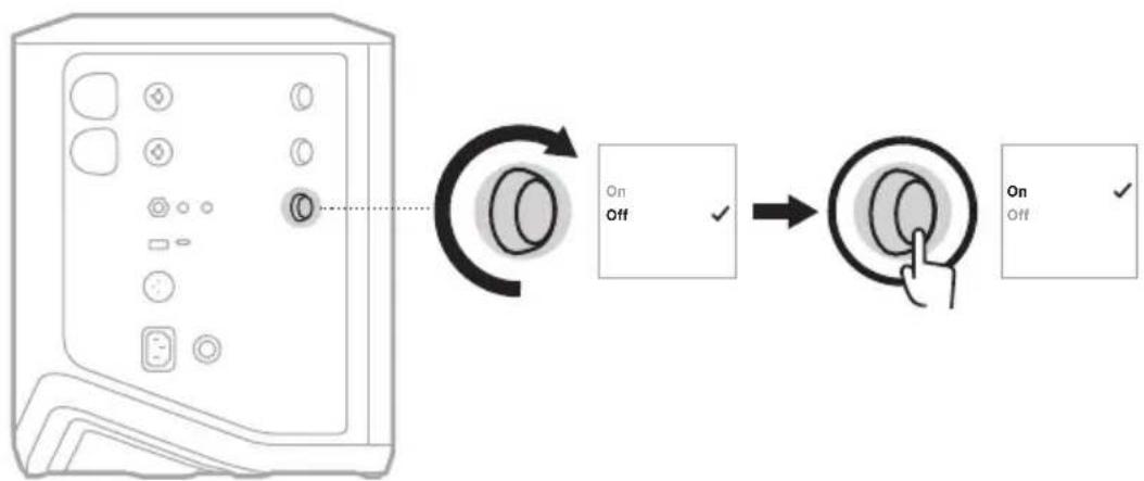 BOSE S1 Pro - Abilitare/disabilitare la modalità Live Stream - 3