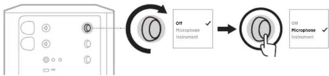 BOSE S1 Pro - ToneMatch-presents selectoren (alleen kanaal 1 en 2) - 2