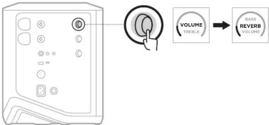 BOSE S1 Pro - Ajustar la reverberacion (solo canales 1 y 2) - 1
