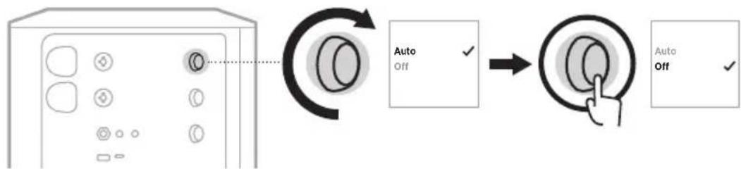 BOSE S1 Pro - Aktivera/inaktivera funktionalitet for kanalinsert - 3
