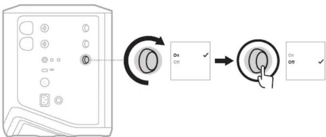 BOSE S1 Pro - Disabilitare il timer di spegnimento automatico - 2