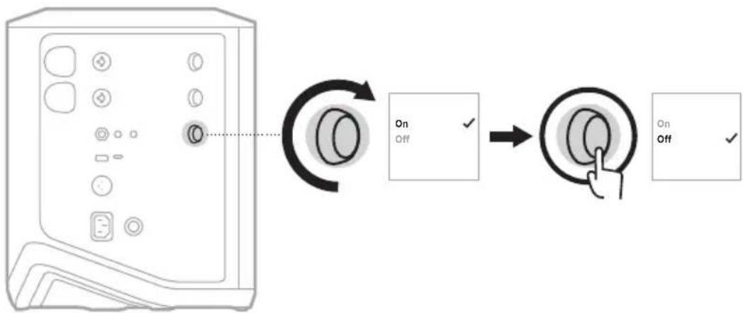 BOSE S1 Pro - Desactivar el temporizador de apagado automatico - 2