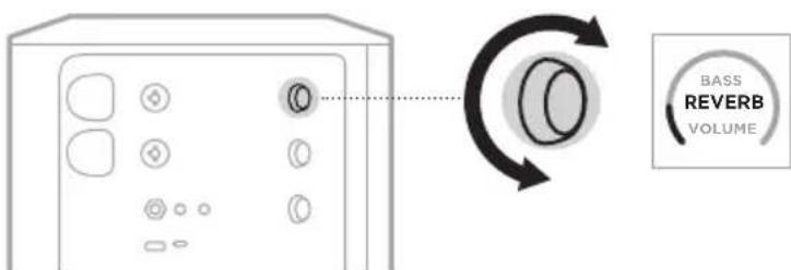 BOSE S1 Pro - Reverb aanpassen (alleen kanaal 1 en 2) - 2
