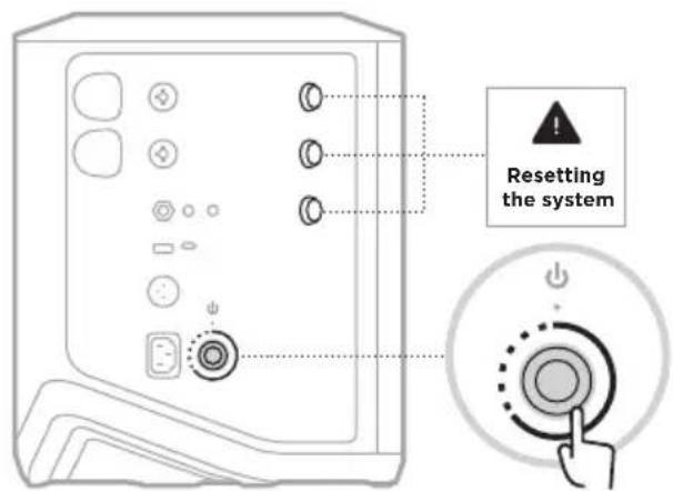 BOSE S1 Pro - HET SYSTEEM RESETTEN - 1