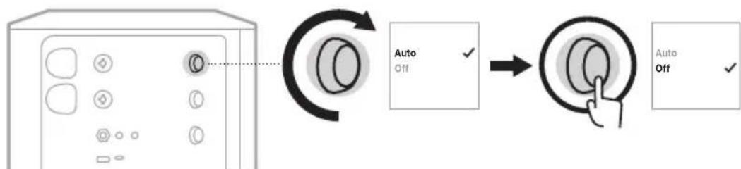 BOSE S1 Pro - AKTIVÉR/DEAKTIVER TRÄDLØS SENDERFUNKTIONEN - 3