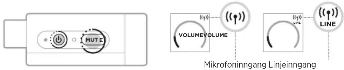 BOSE S1 Pro - DEMPE / OPPHEVE DEMPING AV EN TRÄDLØS SENDER - 2