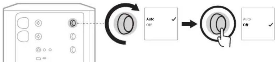 BOSE S1 Pro - Activar/desactivar la funciona de insertacion de canales - 3