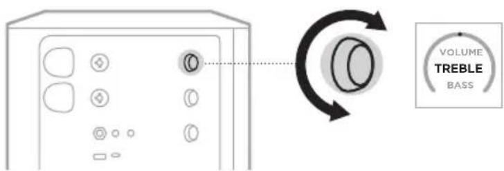 BOSE S1 Pro - Adjust treble - 2