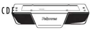 FELLOWES Levado - PIEZAS SUMINISTRADAS - 2