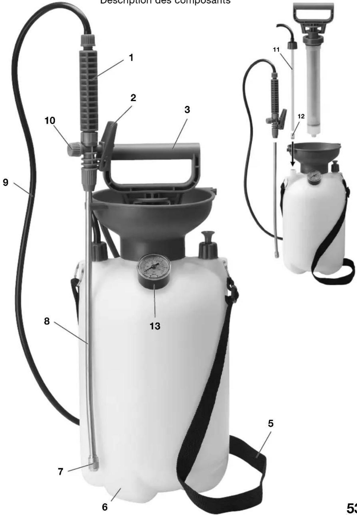 FLORABEST Z31339 - Description des composants - 1