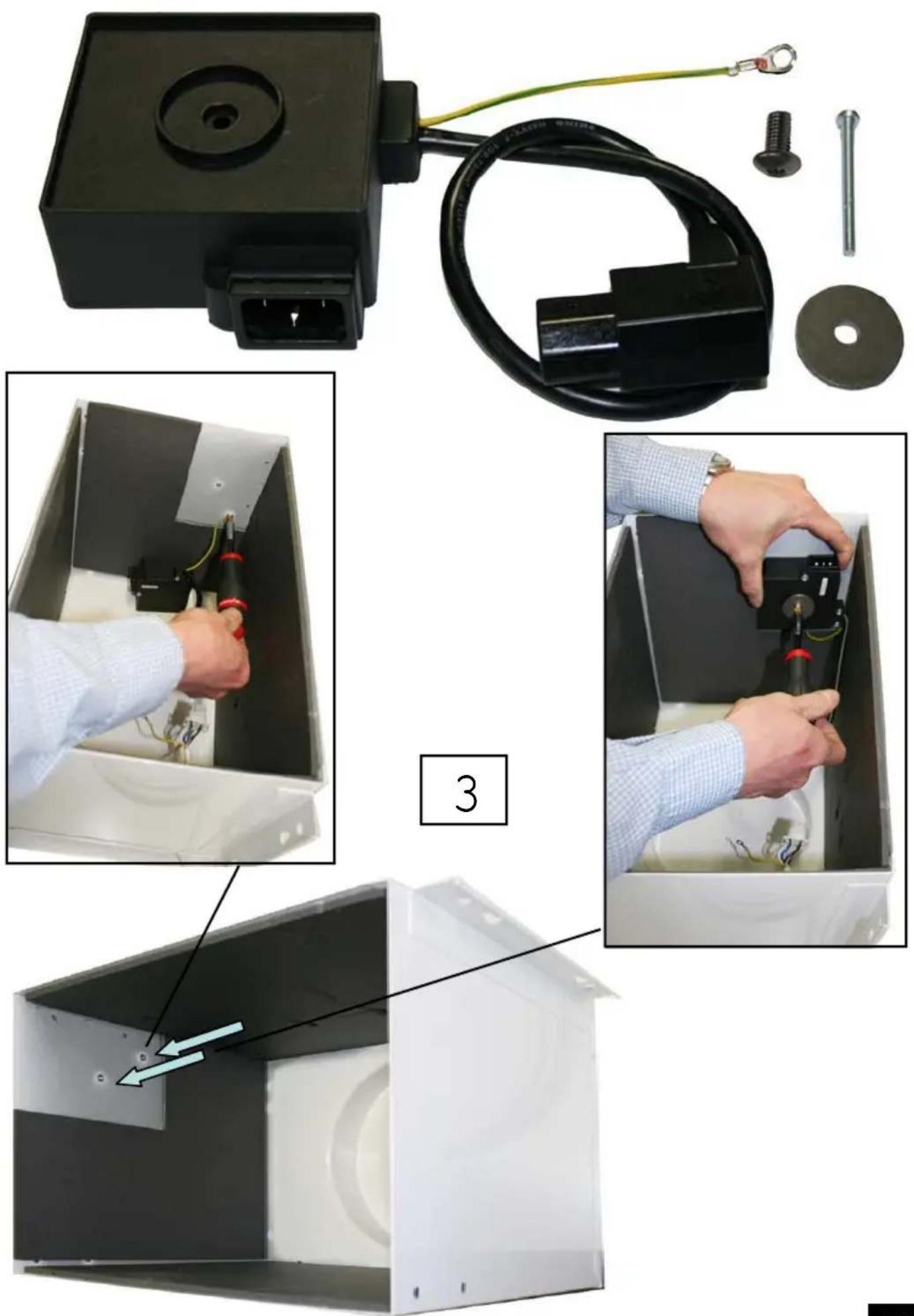 ROBLIN Vizio 2 - Rating plate of the cookerhood - 7