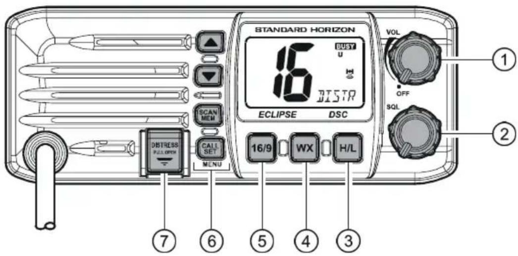 Standard Horizon Eclipse DSC GX1000S - Utilisation secondaire - 1