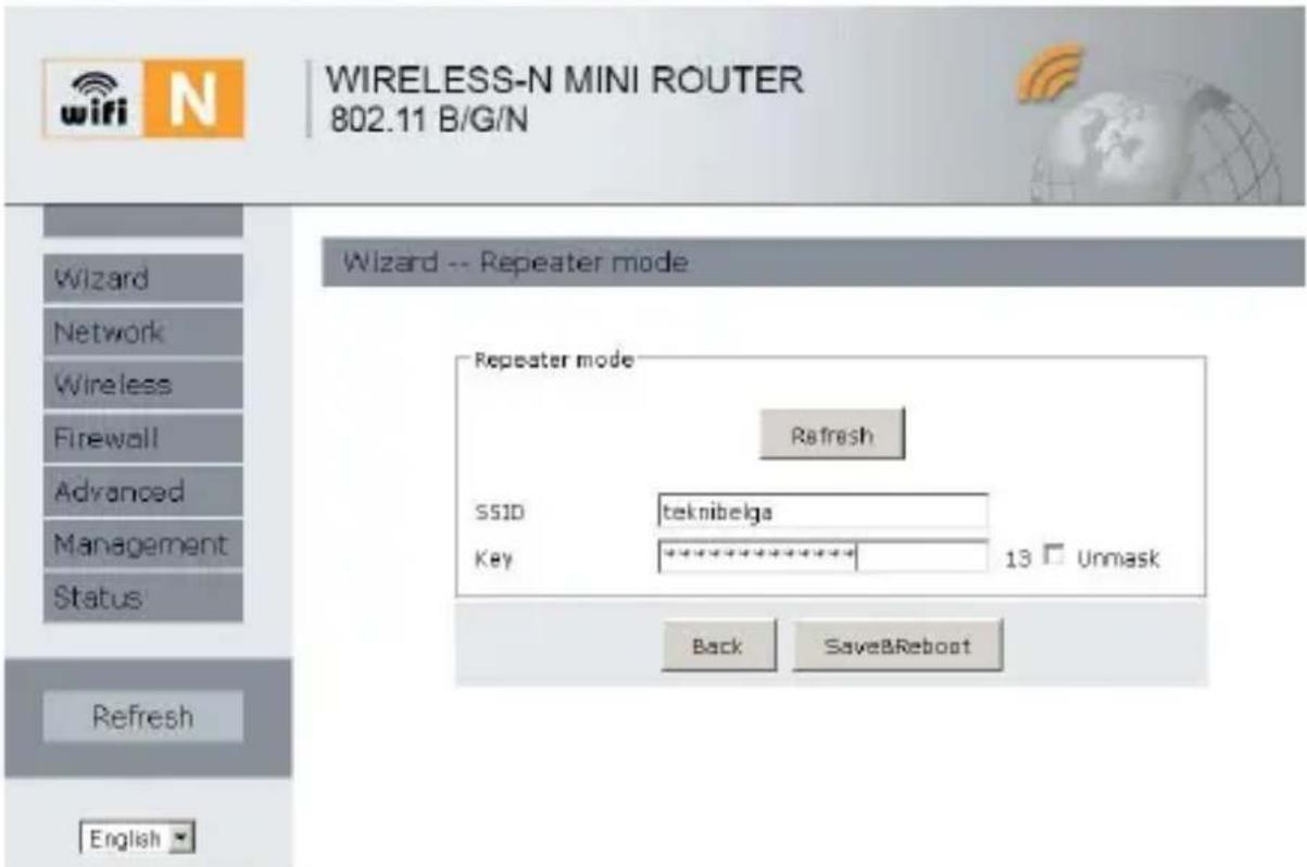 Envivo ENV1266 - Mode répéteur - 4