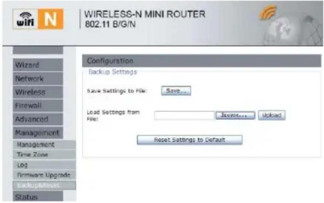 Envivo ENV1266 - ROUTER BEHEER INSTELLINGEN - 1