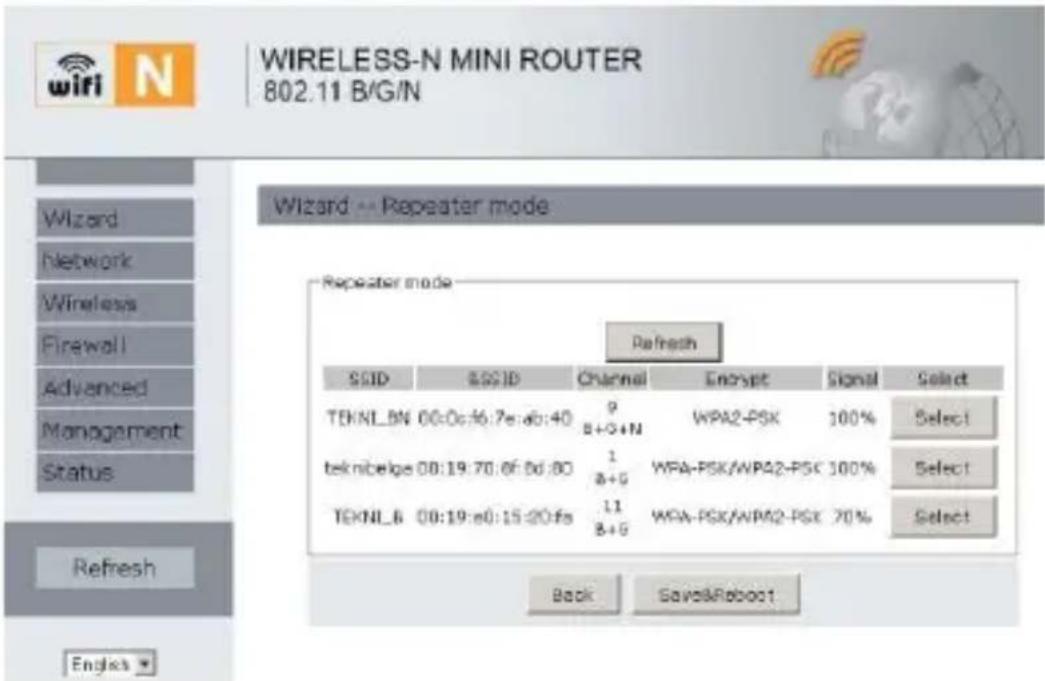 Envivo ENV1266 - REPEATER MODUS - 2