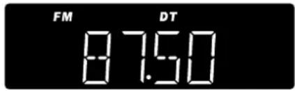 Soundmaster UR2040 - Naar de FM radio luisteren - 1