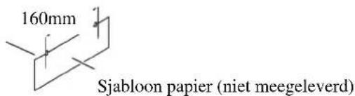 Soundmaster DISC5000 - Schroeven: Installeren van het apparaat: - 2