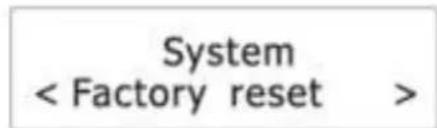 Soundmaster UR190 - Fabriksäterställning - 1