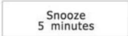 Soundmaster UR190 - Funzione Snooze - 1