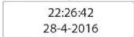 Soundmaster UR190 - De klok instellen - 3