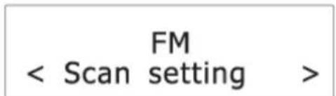 Soundmaster UR190 - Scan setting (Sucheinstellung) - 1