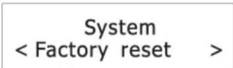 Soundmaster UR190 - Factory Reset - 1