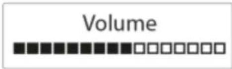 Soundmaster UR190 - Einstellen der Lautstärke - 1