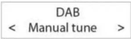 Soundmaster UR190 - Recherche manuelle - 1