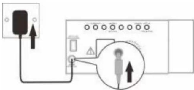Soundmaster UR8600 - Anschließen an die Stromversorgung - 1