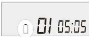 Soundmaster CD9220 - Aanduiding van lege batterijen - 1