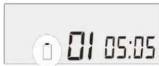 Soundmaster CD9220 - Indicazione di batterie scariche - 1