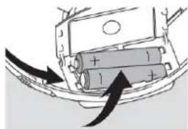 Soundmaster CD9220 - Inserir as pilhas - 1