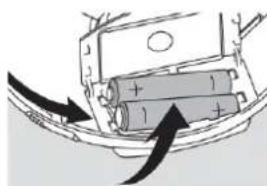 Soundmaster CD9220 - Az elementek behelyezese - 1