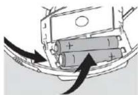 Soundmaster CD9220 - Vlozenie batérii - 1