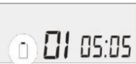 Soundmaster CD9220 - Indication of empty batteries - 1