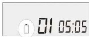 Soundmaster CD9220 - Indikasjon på.tomme batterier - 1