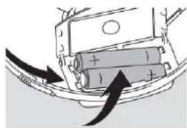 Soundmaster CD9220 - Sette inn batterier - 1