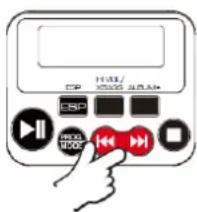 Soundmaster CD9220 - Selecionar uma faixa durante a reproducao - 1