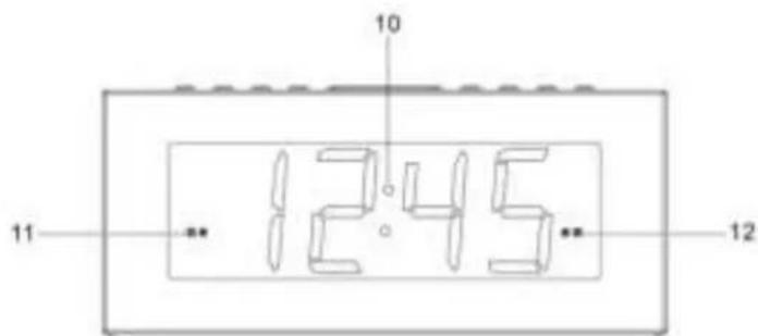 Soundmaster UR8800 - Emplacement des commandes - 2