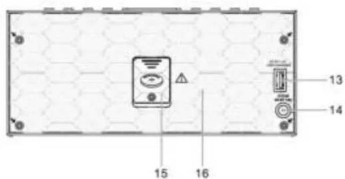 Soundmaster UR8800 - LOCATIONS OF CONTROLS - 3