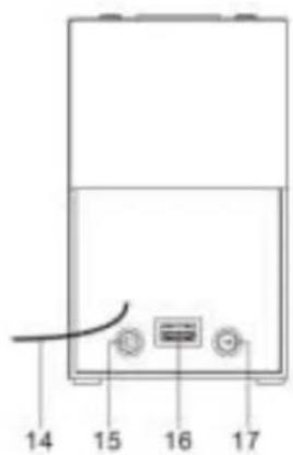 Soundmaster UR210BR - OPLADNING AF EKSTERN ENHED - 2