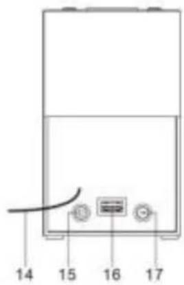 Soundmaster UR210BR - HET EXTERNE APPARAAT OPLADEN - 1