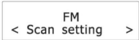 Soundmaster UR210AN - Nastavení vyhledávání - 1