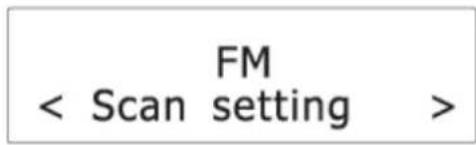 Soundmaster UR210AN - Sökningsinställningar - 1