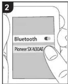 PIONEER SXN30AE - Reproducción BLUETOOTH® - 2