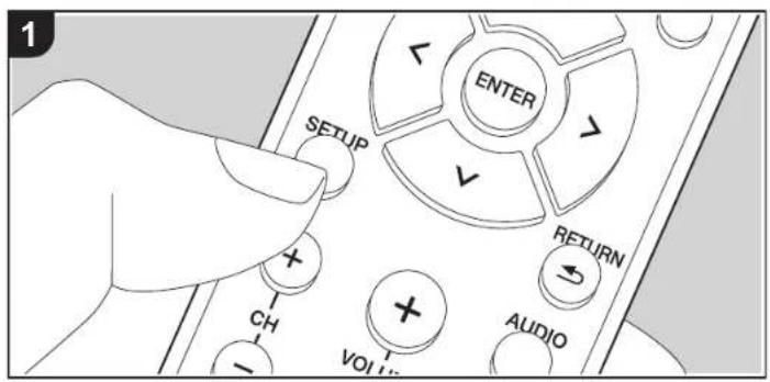 PIONEER SXN30AE - Setup Menu - 1