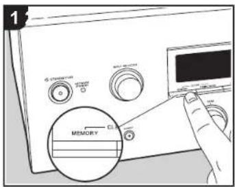 PIONEER SXN30AE - Mémorisation d'une station - 1