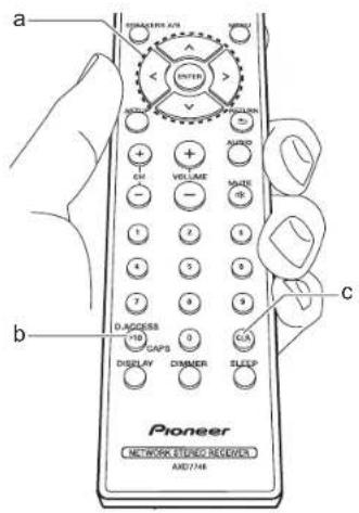 PIONEER SXN30AE - Entering text - 1