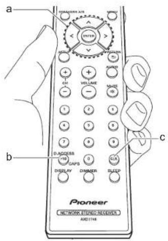 PIONEER SXN30AE - Saisie du texte - 1